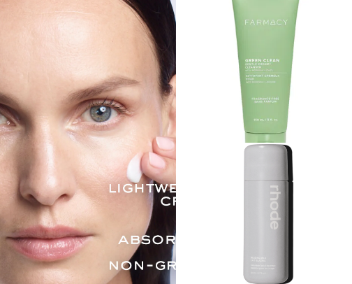 my skincare routine for healthy, glowing skin cover photo collage