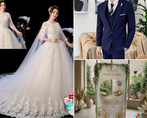 Dream Wedding Finds | Elegant Essentials for Your Big Day cover photo collage