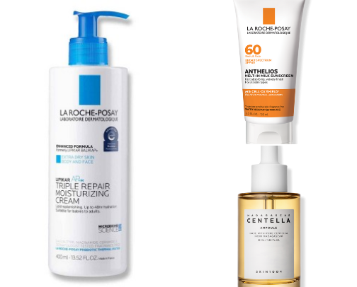 $18+  Face & Body Routine cover photo collage