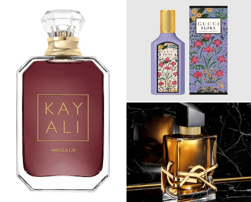 Fragrance cover photo collage
