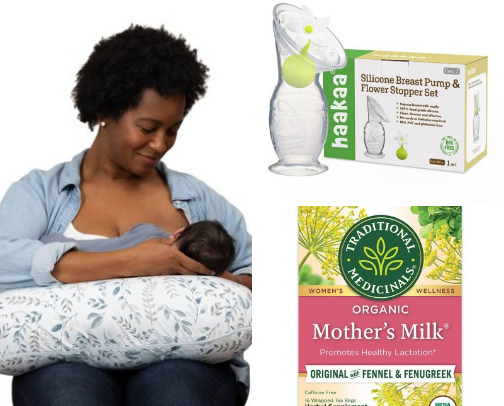 Baby must have items cover photo collage