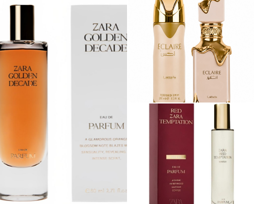 dupe for luxury perfumes cover photo collage