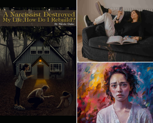 Narcissistic Abuse Recovery cover photo collage