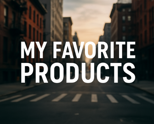 Favorite products cover photo collage