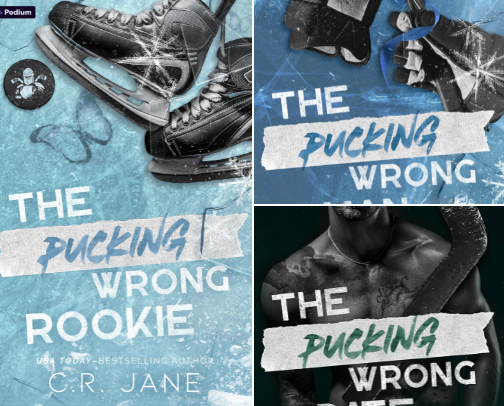 Some of my favorite Hockey Romances. cover photo collage