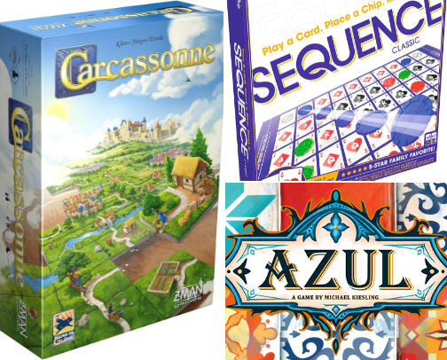 🎲 ⁠Best Family Board Games cover photo collage