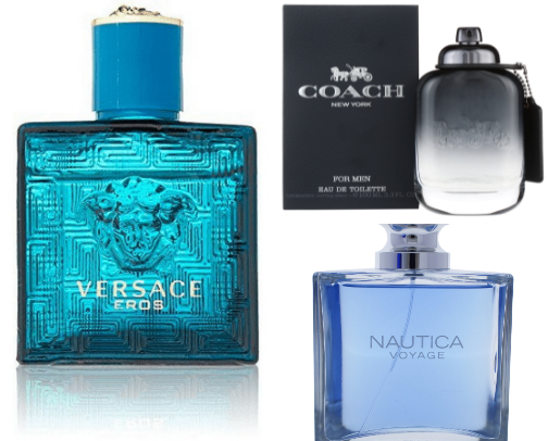 Smell goods for Him- Vday cover photo collage