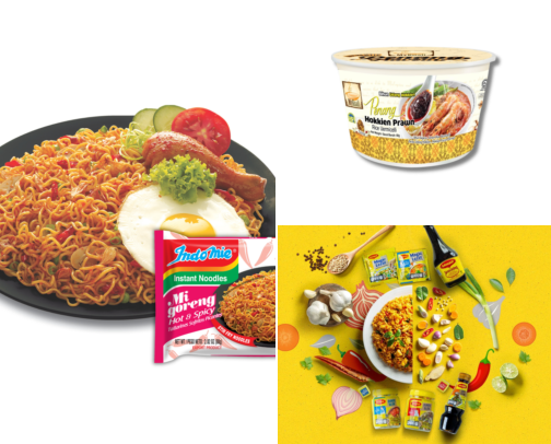 famous noodles in Asia cover photo collage