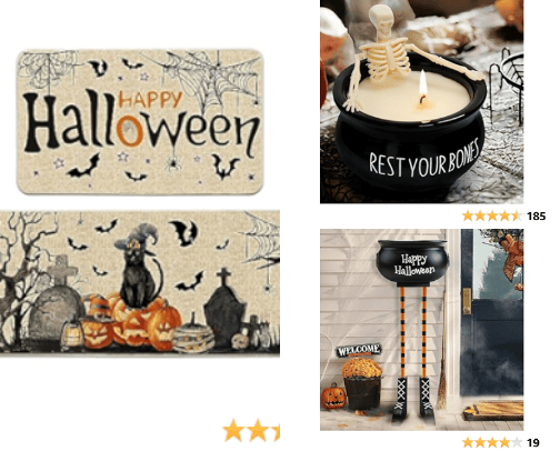 Fub Funky Halloween Decor! cover photo collage