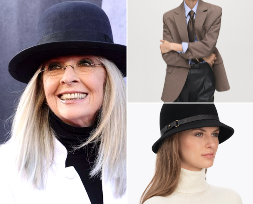 Fashion Icon: Diane Keaton cover photo collage