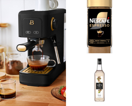 At home coffee faves cover photo collage