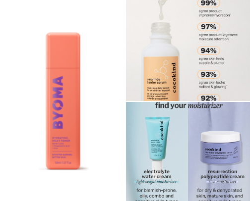 Skincare! 🫧 (acneprone) cover photo collage