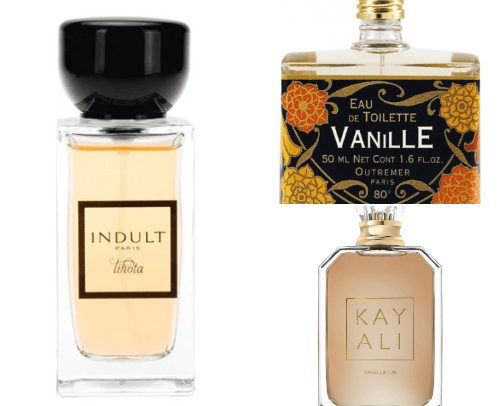best vanilla perfumes !! cover photo collage