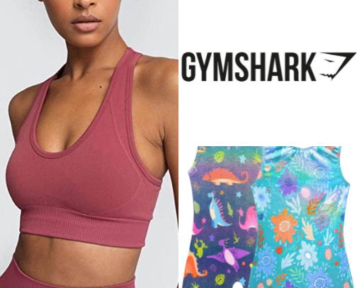 Gym clothes cover photo collage
