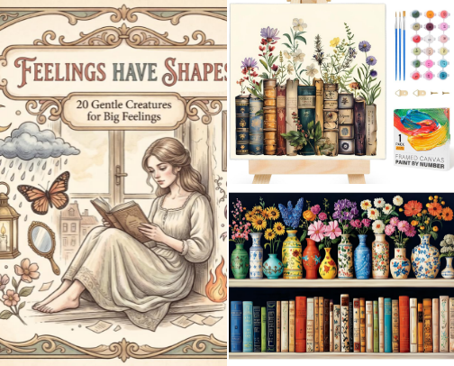 Little Things for a Slow, Screen-Free Evening 🌙 cover photo collage