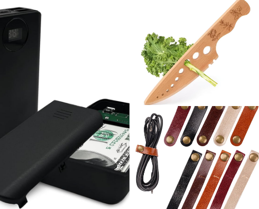 Stuff That Looks Useless But Actually Saves My Sanity cover photo collage