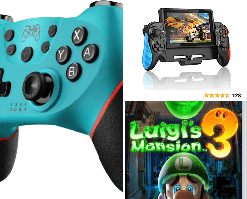Nintendo Switch Gaming Must Haves! cover photo collage