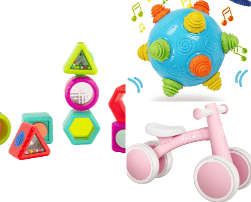 Christmas Gift Ideas for 1 year olds cover photo collage