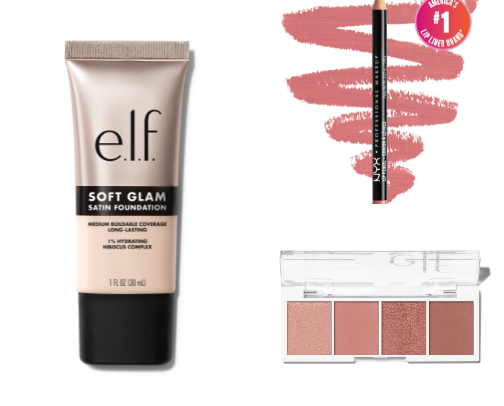 Every day makeup cover photo collage