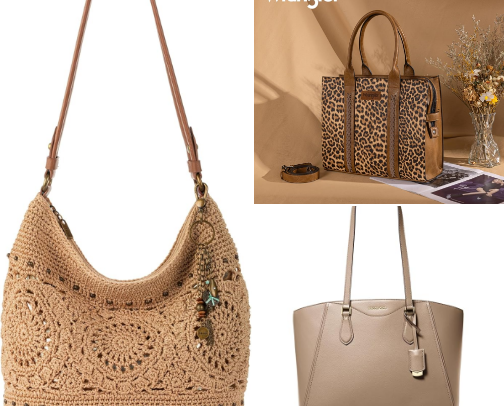Purses for Spring cover photo collage