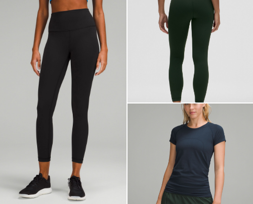 Curated Lululemon Pieces for the Active Mom cover photo collage