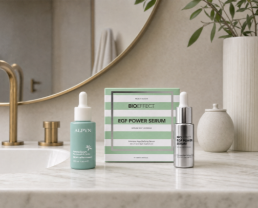 Your Skincare Routine Is Missing An Important Step— Face Serums, Vitamin C & Anti-Aging Treatments on Amazon cover photo collage