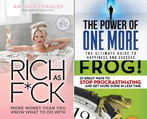 Mindset Books That Changed My Life cover photo collage