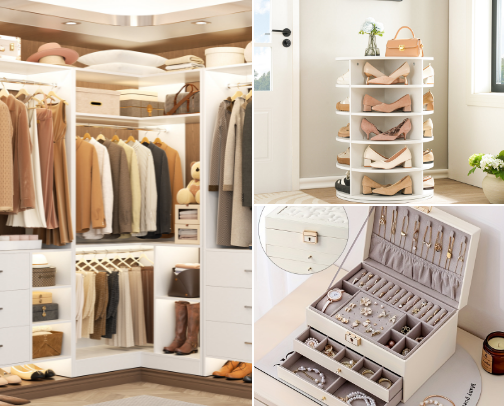 ✨ Things You Might Need for a Walk-In Closet cover photo collage