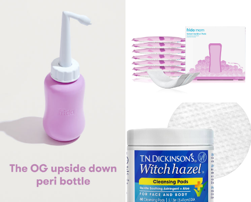 Post Partum staples cover photo collage