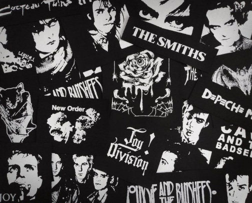 essential supplies for goth & alternative DIY 🦇 cover photo collage