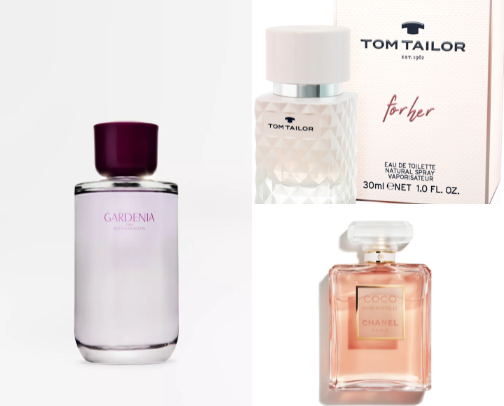 Top Perfumes cover photo collage