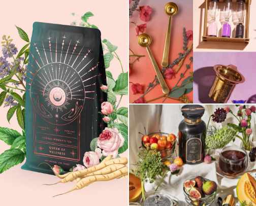 Everyday Tea Rituals — Romantic Little Luxuries for the Modern Tea Lover cover photo collage