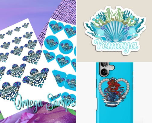 Perfect gifts for Followers and Devotees of Yemayá cover photo collage
