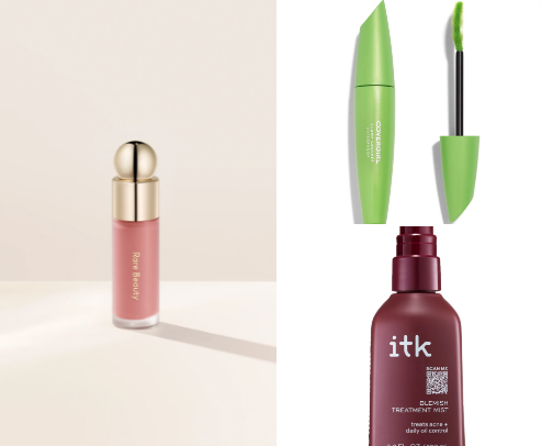Beauty + Skincare products I love! cover photo collage