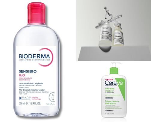 Skincare must-haves🧼 cover photo collage