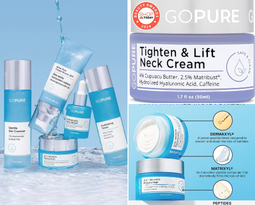 goPure Beauty cover photo collage