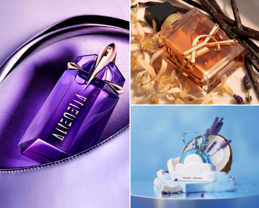 my favorite perfumes cover photo collage