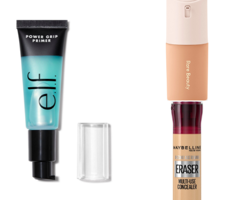 Full Face Makeup cover photo collage