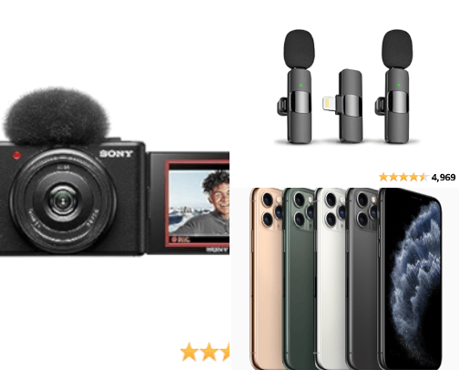 Must have content equipment cover photo collage