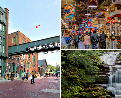 Travel Faves 🌃 cover photo collage