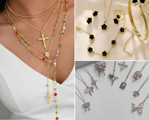 beautiful shiny jewelryshiny jewelry cover photo collage