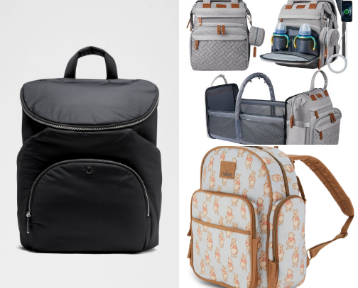 Diaper bags on the go cover photo collage