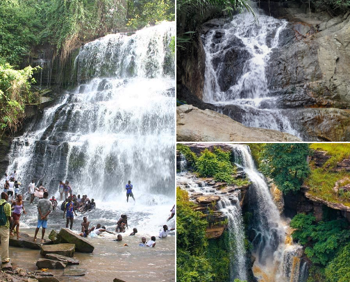 Best Waterfall locations in Ghana cover photo collage