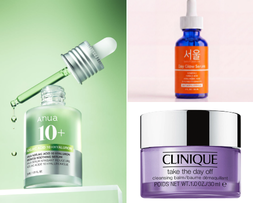 Skincare I Actually Use, Not Just Own | Skincare recs cover photo collage