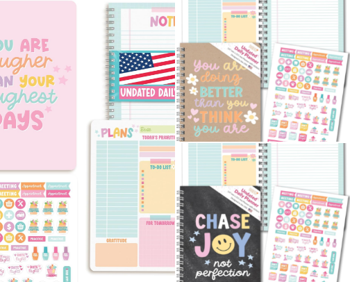 Cute Planners and Things cover photo collage