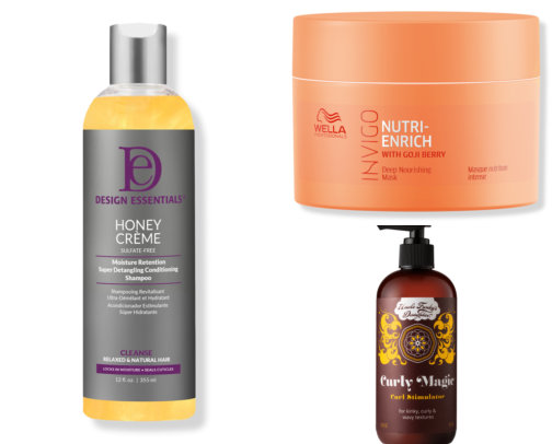 The Surfer Girl’s Guide to Healthy Curly Hair cover photo collage