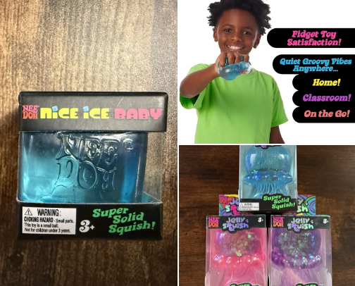 needoh and fidgets cover photo collage