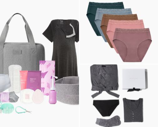 Maternity Clothes & Intimates cover photo collage