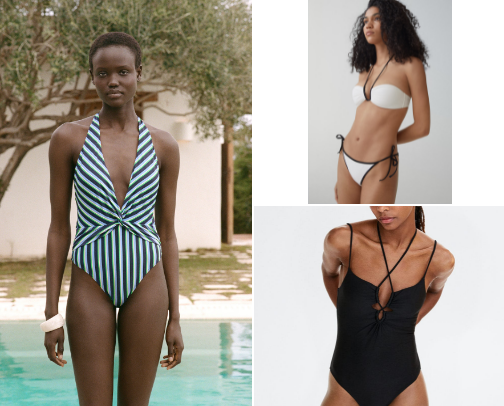 Beach vibes only: Swimwear That Make a Statement cover photo collage