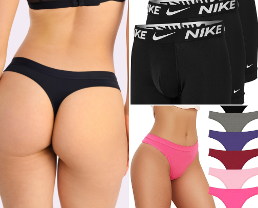 Underwear cover photo collage